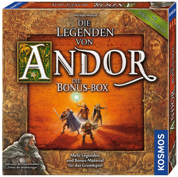 Die Legenden von Andor - Die Bonus-Box Mehr Legenden und Bonus-Material für das Grundspiel