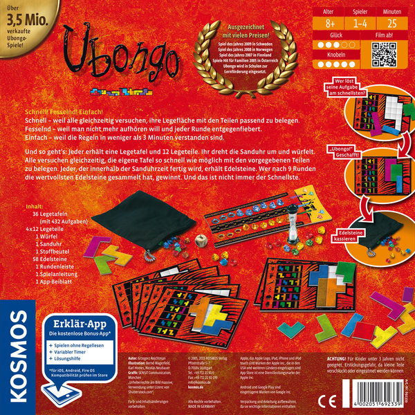Ubongo - Neue Edition Das wilde Legespiel