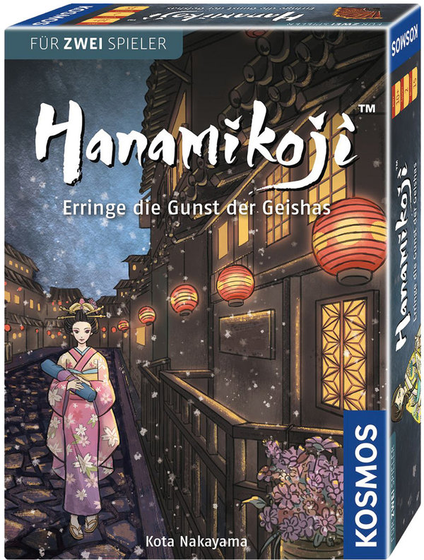 Hanamikoji - Erringe die Gunst Geishas - 2 Spieler