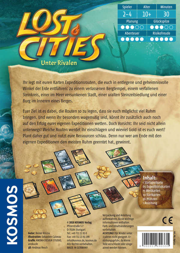 Lost Cities - Unter Rivalen