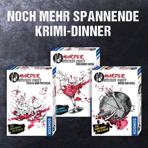 Murder Mystery Party - Mord am Grill Das Krimi-Dinner für zu Hause