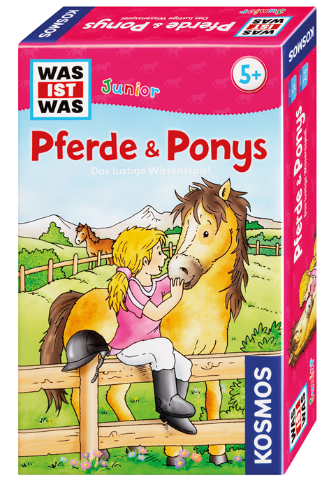 WAS IST WAS Junior Pferde & Ponys - Das lustige Wissensspiel (MBS)