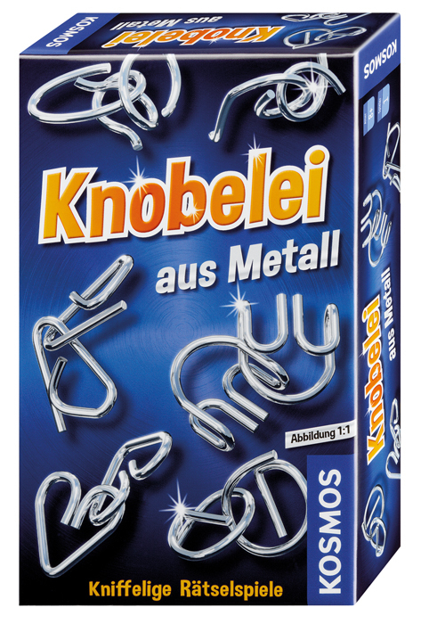 Knobelei aus Metall Knifflige Rätselspiele (MBS)