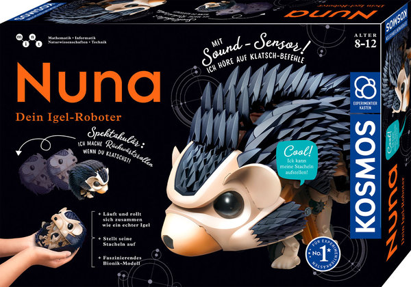 Nuna - Dein Igel-Roboter - Experimentierkasten