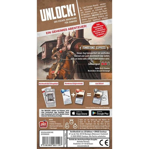 Unlock! - Tombstone Express (Einzelszenario) (DE)