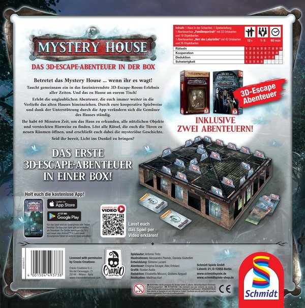 Schmidt Spiele - Mystery House