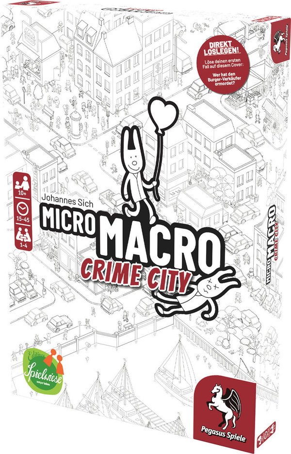 MicroMacro: Crime City (Edition Spielwiese) - Spiel des Jahres 2021