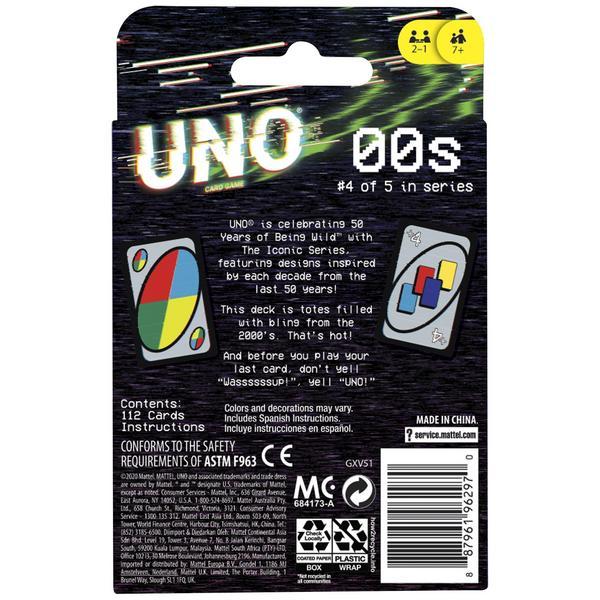 Mattel - UNO Iconic - 00´s - Kartenspiel