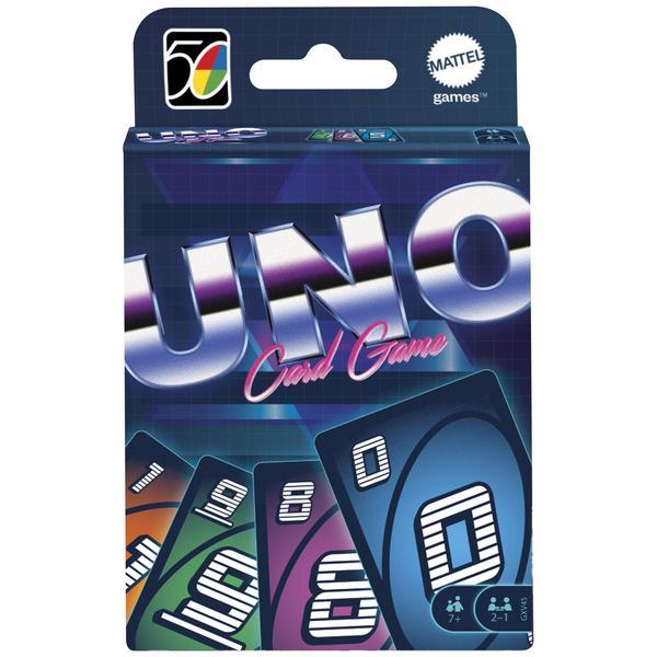 Mattel - UNO Iconic - 80´s - Kartenspiel