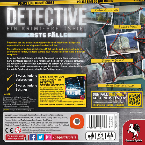 Detective – Erste Fälle (Portal Games)