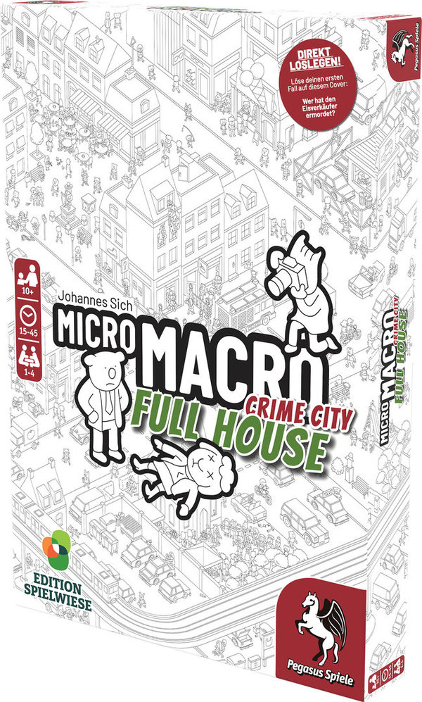 MicroMacro: Crime City 2 – Full House (Edition Spielwiese)