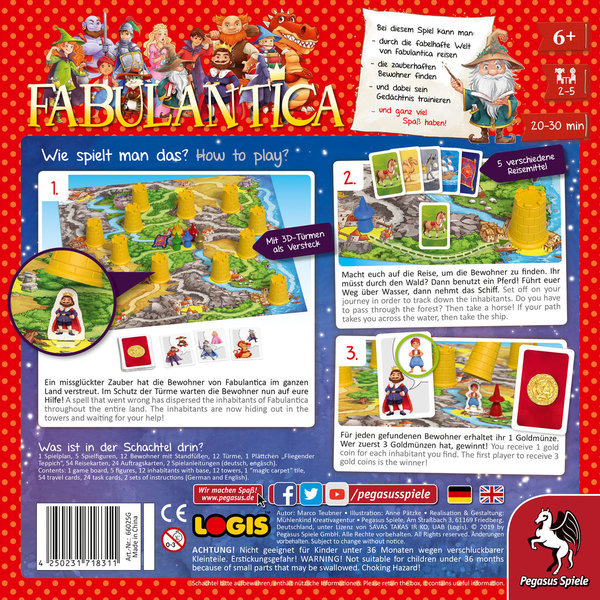 Fabulantica (Nominiert Kinderspiel des Jahres 2019)