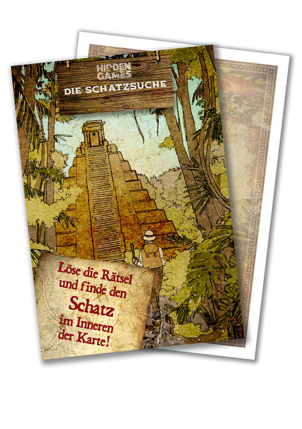 Hidden Games: Die Schatzsuche Rätselkarte