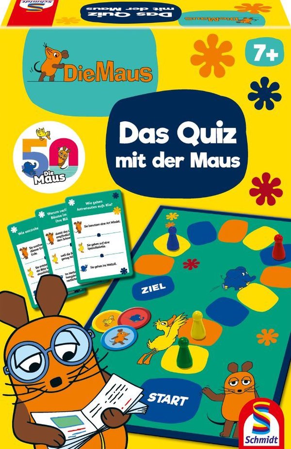 Schmidt Spiele - Die Maus - Das Quiz mit der Maus - 40613