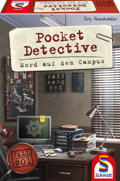 Schmidt Spiele - Pocket Detective, Mord auf dem Campus
