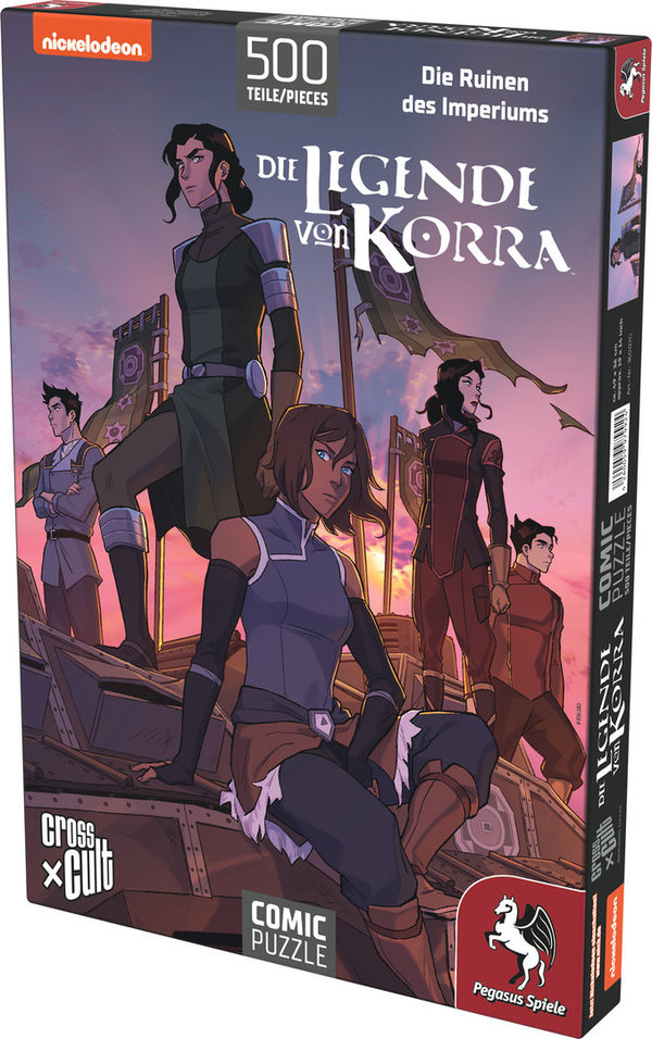 Puzzle: Die Legende von Korra (Die Ruinen des Imperiums), 500 Teile