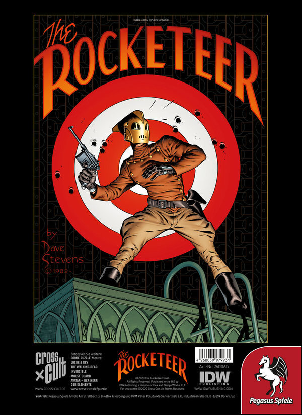 Puzzle: The Rocketeer (Die Zielscheibe), 1.000 Teile