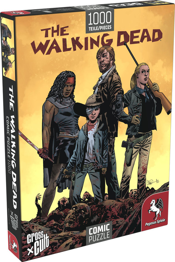 Puzzle: The Walking Dead (Die Zombiejäger), 1.000 Teile Puzzle: The Walking Dead (Die Zombiejäger),