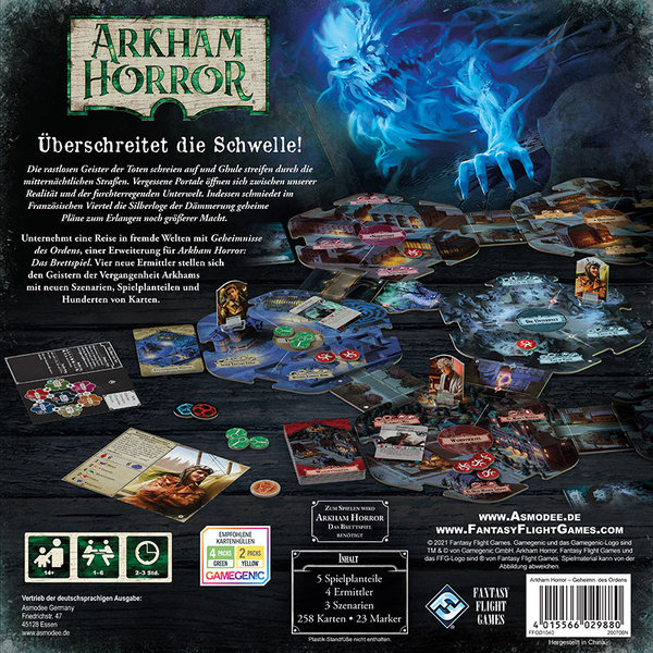 Arkham Horror 3. Edition – Geheimnisse des Ordens (Erweiterung)